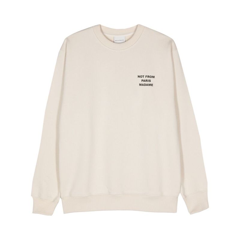 Drole De Monsieur Neutrals Sweaters & Knitwear - Sweatshirts Men